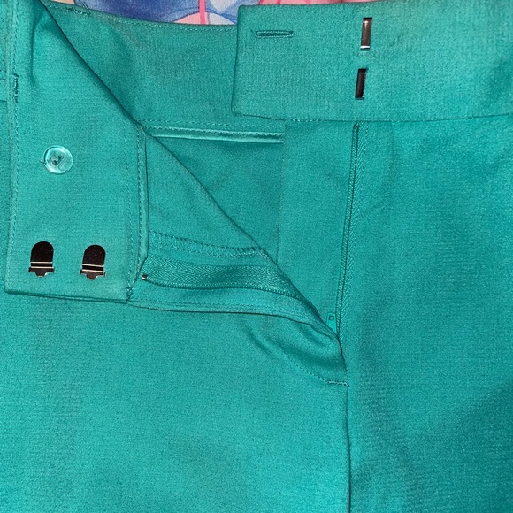 Rafaella teal capris - Picture 6 of 7